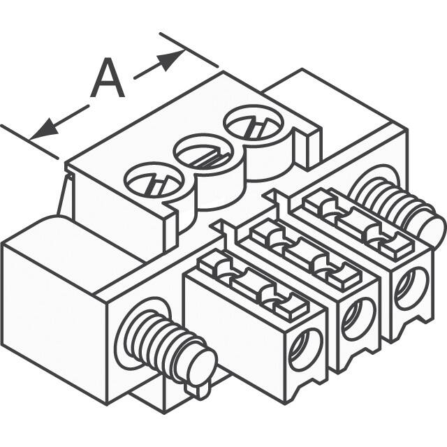 284511-3 TE Connectivity AMP Connectors  Spine e prese di testa